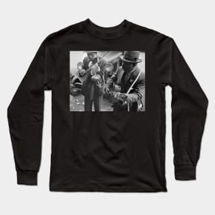 West Memphis Street Musicians, 1935. Vintage Photo Long Sleeve T-Shirt